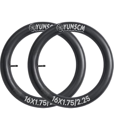 Schrader Valve 14x2 125 Inner Tube Bike Tire 2-Pack 14