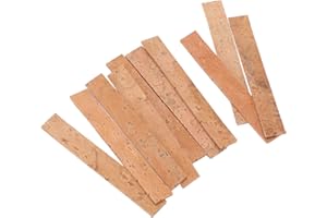 UXSIYA Foglio di sughero al collo, tappi per clarinetto facili da tagliare, di buona consistenza naturale per sassofono