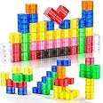 GAGAKU 64PCS Magnetic Building Blocks - Translucent Magnetic Cubes for 3-8 Years, STEM Educational Construction Toys