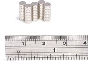 Spider Magnetics Ltd Magnets Tiny 4x1 mm Neodymium Disc Small Craft Disk 4mm diameter x 1mm (50)