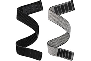 YONGBB Quickfit 22mm Bracelet en nylon pour Garmin Fenix 8 47mm/Fenix E 47mm/Fenix 7/Fenix 7 Pro/Fenix 6/Fenix 6 Pro/Fenix 5/5 Plus/Epix Gen 2/Approach S62/S60 Bracelet pour Hommes Femmes