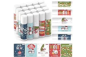 Maitys 10 Set Calendario dell'Avvento 2025 Donna Balsami Labbra Natalizi Sorpresa di Natale Merry Christmas Balsamo per labbra Babbo Natale Regalo per Amici Familiari Colleghi Dipendenti