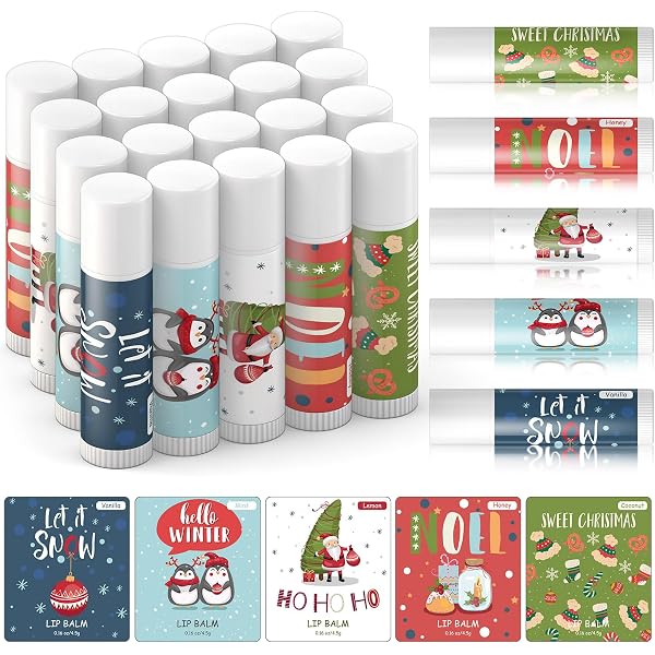Allony Lippenpflege Set, 3 Stück Feuchtigkeitsspendender Lip Balm Für Trockene Lippen – Ideales Weihnachtsgeschenk