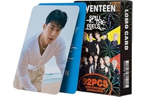 Yuto Seventeen Spill The Feels - Set di 92 fototessere K-pop, 5,7 x 5,7 cm, colorati, moderni, rettangolari