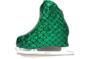 Kami-So Ice Skating Metallic Boot Covers Skatewear