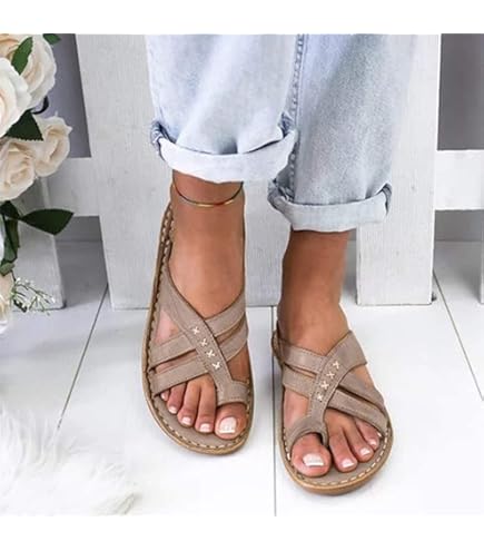 Pantofole Ortopediche Donna Estive Con Supporto Arco Plantare - Ciabatte Aperte Per Alluce Valgo, Comode Per Spiaggia E Casa