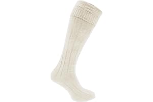 Universal Textiles Mens Scottish Highland Wear Wool Kilt Hose Socks (1 Pair)