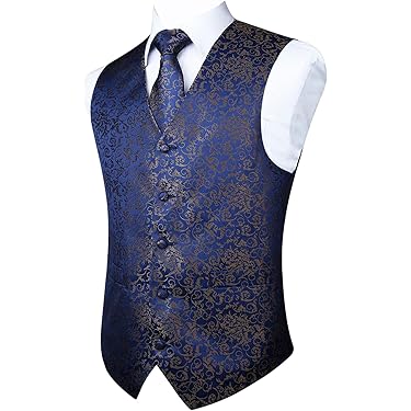 Allthemen Suède vest voor heren, V-hals, casual, mouwloos, slim fit, zakelijk formeel vest voor bruiloft, diner, Zwart, 3XL