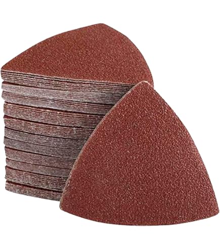 XXGO Schleifpapier-Set – 100 Stück, Dreieckig, 90 Mm, Körnung 120, Für Oszillierende Multitools