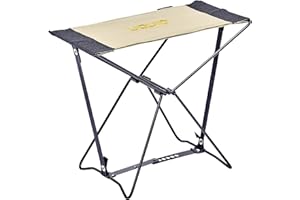 Uquip Fancy Boulder Sgabello pieghevole da campeggio pieghevole con portata di 100 kg, sgabello pieghevole compatto in acciaio e poliestere, sgabello per campeggio, escursionismo, ciclismo, festival e