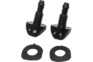 ‎MASO Scheibenwaschdüse - MASO PAIR UNIVERSAL WINDSCHUTZSCHEIBENWASCHER TWIN JET ABGEWINKELTER EINLAUFDRUCK 4MM WWY3