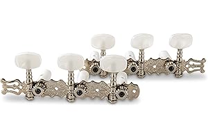 Gewa 545211 Meccanica Chitarra Classica Pro Arte Cromato, con Lyra