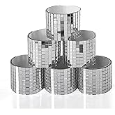 Doe-het-zelf spiegeltegels, 24 stuks acrylspiegelstickers, zelfklevende spiegelbladen, flexibele niet-glazen spiegeltegels voor thuis- of wanddecoratie