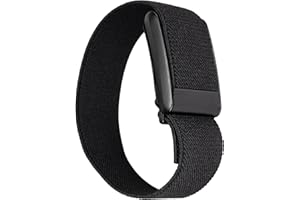 The Fresh Strap - Odor Resistant Bicep Band Compatible with the Whoop 4.0 bands - Breathable Nylon Band for Bicep, Bicep Bands Compatible with Whoop. (Black)