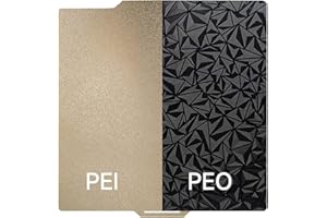 LANKEGU PEI + PEO podwójna płyta do zabudowy do drukarki 3D Bambu Lab X1, strukturalna PEI + gładka płyta sprężynowa PEO i magnetyczna podstawa do łóżka drukarskiego do Bambu Lab X1 257 x 257 mm