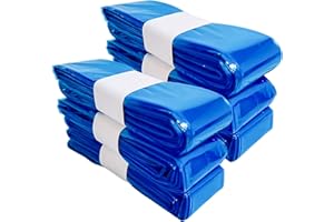 FEXPDL Pack of 6 Nappy Bin Refills, Maximum Capacity of 320 Nappies Twist and Click Nappy Bin Refills Compatible with Genie/Munchkin/Angelcare Suitable for Baby Diaper Bucket Nappy Bin(1/4.5M)