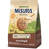 Misura Biscotti Integrali Fibrextra | 100% Farina Integrale | Ricchi in Fibre | Confezione da 330 grammi
