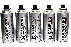 B CAMPING GERMANY Gaskartusche 227g Butan Campinggas Brenner Kocher Gas Kartuschen