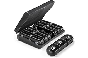 JIUFOXINO Tablettenbox 7 Tage Morgens Mittags Abends,Klein Pillendose Große Fächer,3 Fächer Pillenbox,Tablettendose Wochenbox Supplement Box Organizer,BPA-freier tragbare Medikamentenbox (Schwarz)