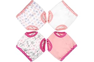 FLYISH DIRECT Calzones de Entrenamiento para Bebé Pañal de Aprendizaje Calzoncillos de niños pequeños Braguitas de Aprendizaje para niños Bebé Ropa Interior para niños, 110/4T