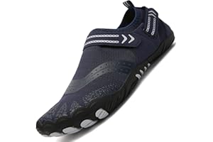 Lvptsh Buty Kąpielowe Męskie do Sportów Wodnych Szybkoschnące Buty Plażowe do Pływania na Kajaku na Siłownię do Surfowania