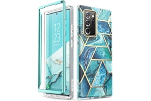 i-Blason Etui ochronne na zderzak serii Cosmo do Galaxy Note 20 Ultra (wersja z 2020), marmur ocean