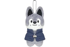 WKxinxuan Llavero peluche, llavero muñeco peluche, llaveros muñeco, Skzoo, adorable colgante, adorable colgante mochila peluches
