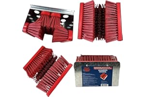 Synx Tools Balayette à Pieds Professionnel - Brosse pour Bottes et Chaussures, Tapis de Brosse Extérieur