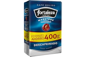 CAFÉ FORTALEZA – DESDE 1885 - Café FORTALEZA Café molido Descafeinado - 400 gr