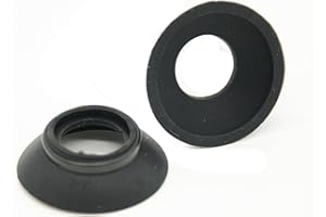 PROtastic DK-19 - Conchiglia oculare di ricambio, per fotocamere Nikon D5/D4S/D4/D3X/D3S/D3/D2H/D2X/D2Xs/D2Hs/D850/D810A/D810/D800E/D800/Df/D700/D500, 2 pezzi