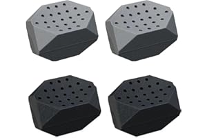 BEIIEB Pack of 4 Masseter Ball Jaw Trainer, Silicone Chew Trainer, Neck and Face Chew Tool to Strengthen and Tighten the Jaw Line and Neck for Men and Women (Grey Black)