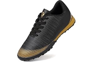 Lvptsh Boys Girls Football Boots Kids Athletic Soccer Cleats Shoes Indoor Outdoor Spikes Football Competition Shoes Boy's Sneakers