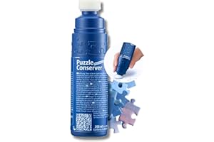 Ravensburger - Pegamento Puzzle | Pegamento para Puzzles 200ml | Puzles 1000 Piezas u Otros | Enmarcar Puzzles | Aplicador Esponja Regalo Navidad