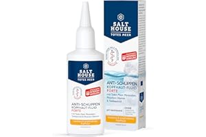 ‎SALTHOUSE Salthouse Totes Meer Therapie Anti-Schuppen Kopfhaut-Fluid Forte, Leave-on-Pflege ohne Ausspülen, mit Teebaumöl, für schuppenanfällige Kopfhaut, 75ml