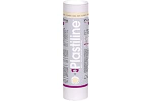 HERBIN Plastilina 1160T - Tubo di plastilina - Pasta modellabile, alta precisione - Modellare, scolpire, plasmare - durezza 60 (dura) - 1 kg - Colore avorio. Prodotto in Francia