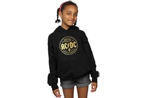 AC/DC Girls Rock N Roll Damnation Hoodie 12-13 years Black