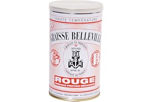 GRAISSE BELLEVILLE Etiquette Rouge Boite de graisse graphitée 700g