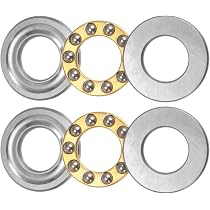 4 Roulements à Billes De Poussée Laiton 9x20x7mm - ABEC3 Pour Machines Outils Et Applications Industrielles