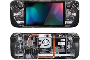 playvital Full Set Protective Skin Decal for Steam Deck LCD, Custom Stickers Vinyl Cover for Steam Deck OLED - Tear Down