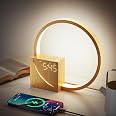 Lampe De Chevet Simulateur D'aube Dreamegg - 20 Niveaux Luminosité, 25 Sons Apaisants, Réveil Progressif, Charge USB - Pour Mieux Dormir Et Se Réveiller Naturellement