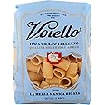 Voiello Pasta Mezze Maniche Rigate N.122, Pasta Corta di Semola Grano Aureo 100%, 500g