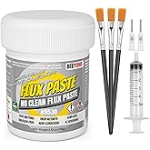 BEEYUIHF No Clean Lötpaste Flussmittel, BGA Löt Flussmittelpaste, Elektronik Flussmittel Pasten für BGA/IC/CPU/PCB/SMD Lötzin