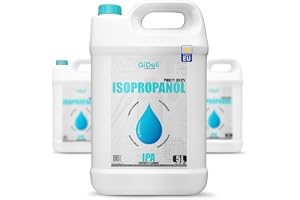 GiDeli Isopropanol 99,9 % 15 liter rengöringsmedel högeffektiv isopropylalkohol IPA rengöringsalkohol för rengöring av elektr
