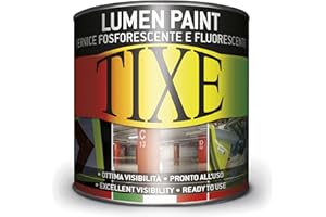 Tixe 606504 Vernice Fluorescente all'Acqua Vernice Verde 500 ml