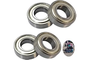 JASMINUM 4 rodamientos 608ZZ 608ZZ, rodamientos de bolas para monopatín, 8 mm x 22 mm x 7 mm, 608zz Skateboard Bearings,Metal Rillenkugellager,Geräuscharm,Hohe Geschwindigkeit,für Skateboard,Roller,Inline