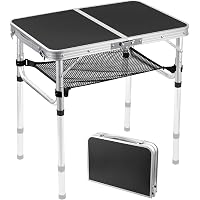 Anbte Campingtisch 59x40cm Falttisch Mit 3 Höhen V Produktbild-Vorschau 4