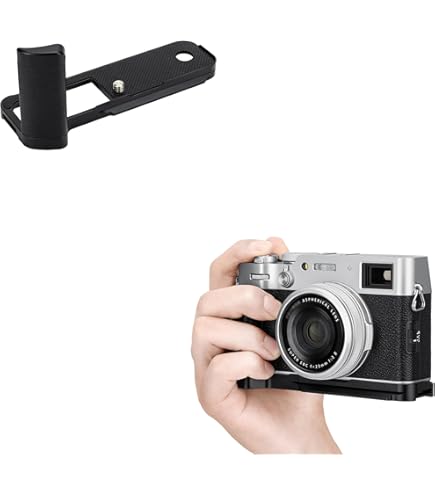 SMALLRIG Support en L pour FUJIFILM GFX100S II, L Bracket pour Arca, avec Trous Filetés 1/4-20, Prise QD, Support pour Cold Shoe, Prenant en Charge la Prise de Vue Horizontale et Verticale