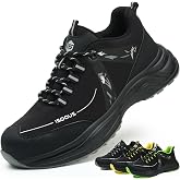 Safety Shoes for Men Women Lightweight Safety Sneakers | Work Shoes with Steel Toe Caps Non-Slip Work Shoes Comfortable Work