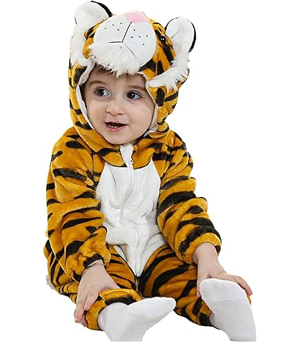 Doladola Baby Romper Met Capuchon - Panda Dierenprint - 24-30 Maanden
