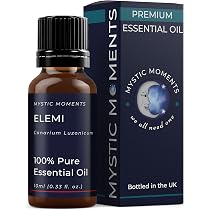 Mystic Moments Olio Essenziale Puro Di Elemi - 100 Ml - Per Diffusori, Aromaterapia, Saponi E Candele - Vegano E Naturale